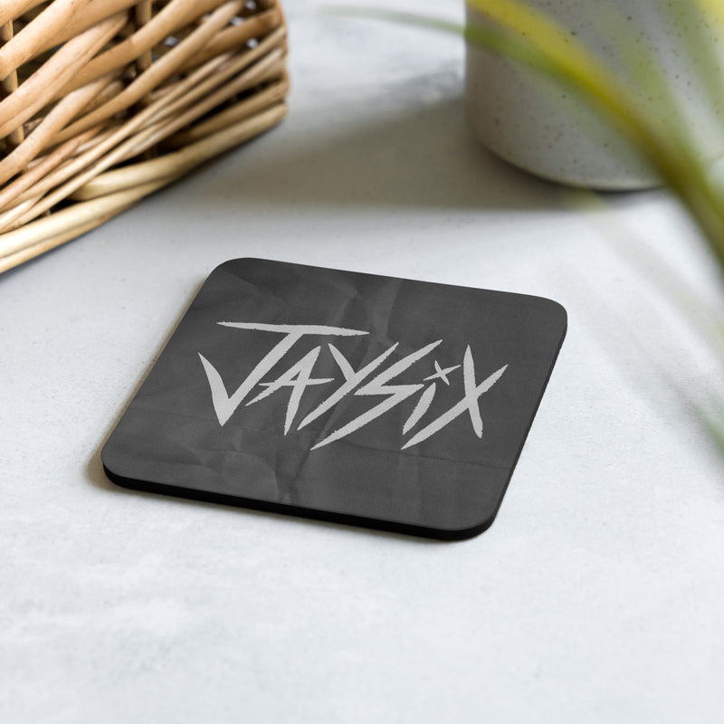 'Jaysix' Cork-Back Coaster