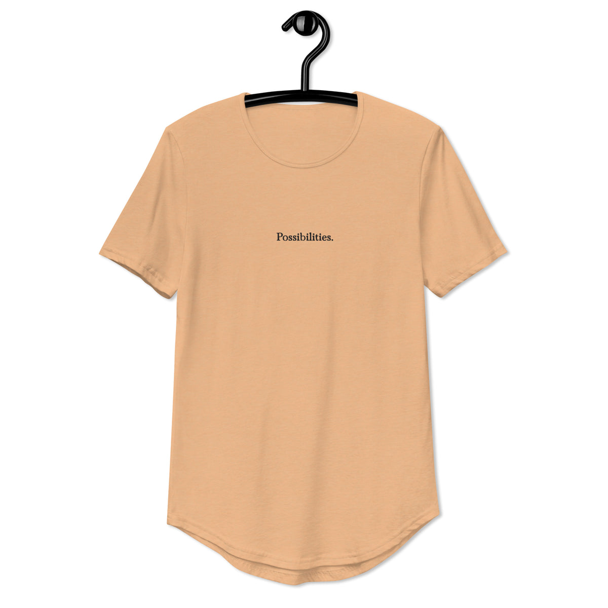 'Possibilities' Men's Curved Hem T-Shirt