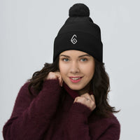 '6' Pom-Pom Beanie