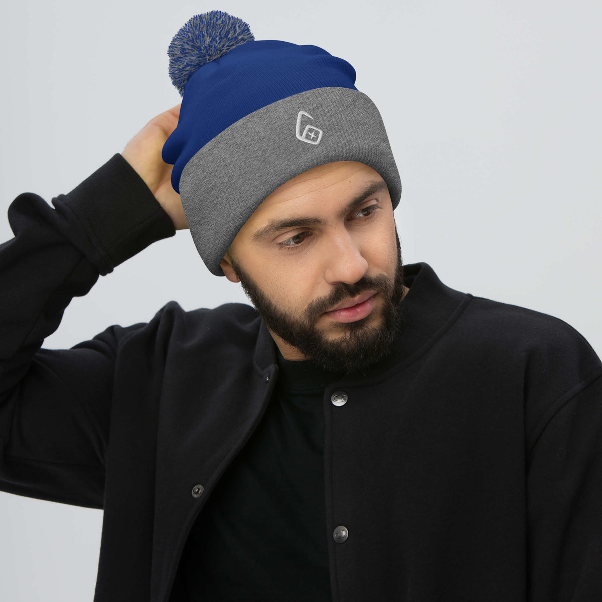'6' Pom-Pom Beanie