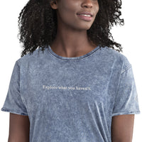 'Explore What You Haven't' Denim T-Shirt