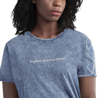 'Explore What You Haven't' Denim T-Shirt