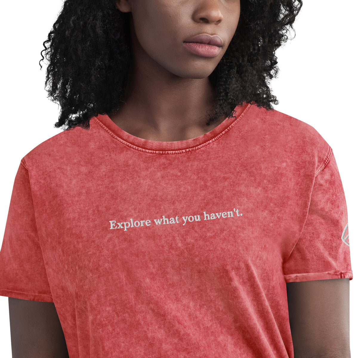 'Explore What You Haven't' Denim T-Shirt