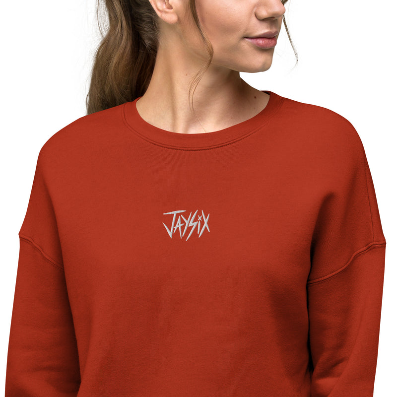 'Jaysix' Women's Crop Sweatshirt