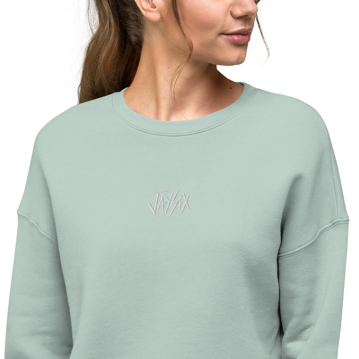 'Jaysix' Women's Crop Sweatshirt