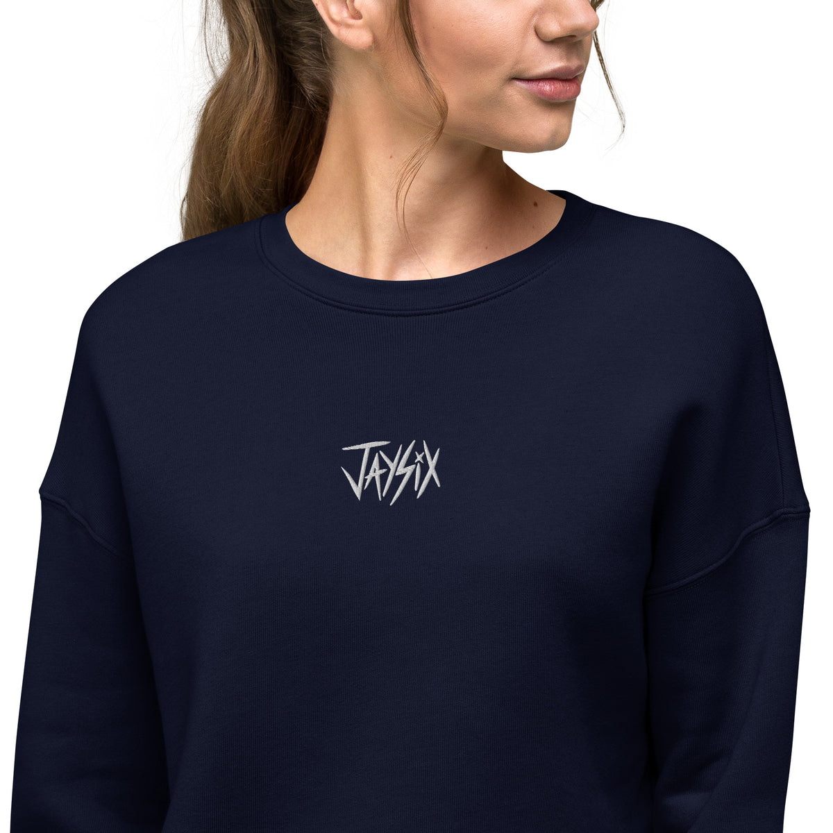 'Jaysix' Women's Crop Sweatshirt